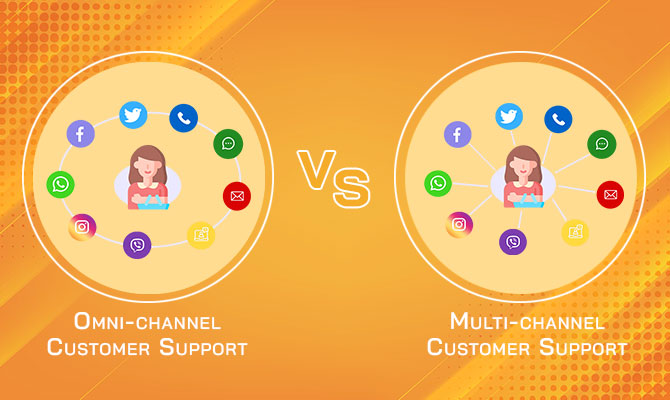 omnichannel vs multi channel support