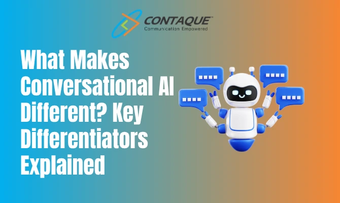 Key Differentiator of Conversational AI